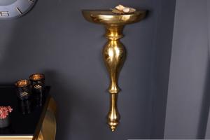 BAROCK SCALA arany alumínium faldísz 80cm