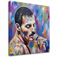 Kép FREDDIE MERCURY - Legenda a reflektorfényben | 100% eredeti akril festett kép