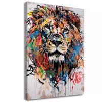 Kép GRAFFITI LION | Olasz vászon | different dimensions