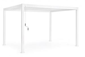 OCEAN fehér pergola 3x4 m