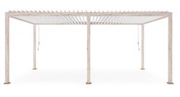 OCEAN rusztikus tölgy pergola 3,6x6 m