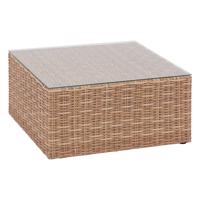 Rattan asztal 83x83 cm MALAGA